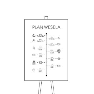 Plan dnia ślubu