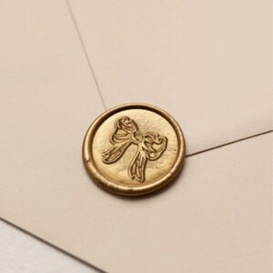 odbicie lakowe z kokardką, odbicie lakowe na urodziny, odbicie lakowe urodzinowe